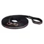 HKM Glamour Two Tone Padded Lunge Line - Black/Rose Gold